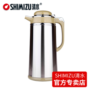 直销清水保温壶家用不锈钢热水瓶玻璃内胆办公咖啡壶大容量小型暖