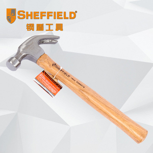 。钢盾工具起钉锤子拔钉铁锤安全锤救生木工锤铁榔头木柄羊角锤正
