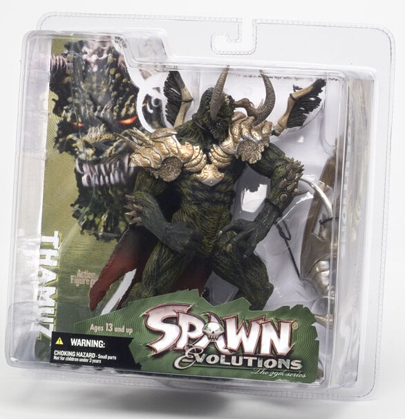 热血玩具模型手办 麦克法兰 再生侠 spawn 29代 thamuz 绿魔