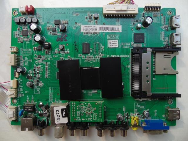 TCL L42E4500A/L424680AN/L55F3500A主板40-6MS801-MAB2HG/A2HG