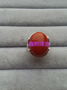 来图代加工金首饰银戒指定制