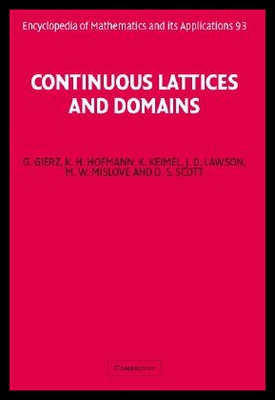 【预售】Continuous Lattices and Domains