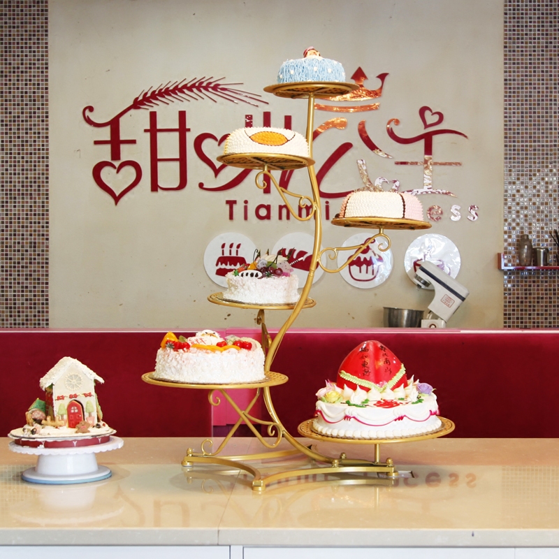 新款欧式创意铁艺蛋糕架子五层六层甜品台多层婚庆婚礼水果糕点架|msdalam kategori perabot kediaman, rak, rak lain - dari Buy2taobao.com untuk memberikan perkhidmatan ejen Taobao profesional membeli