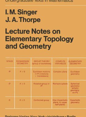 现货 Lecture Notes on Elementary Topology and Geometry