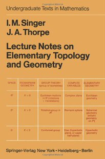 预售 Lecture Notes on Elementary Topology and Geometry