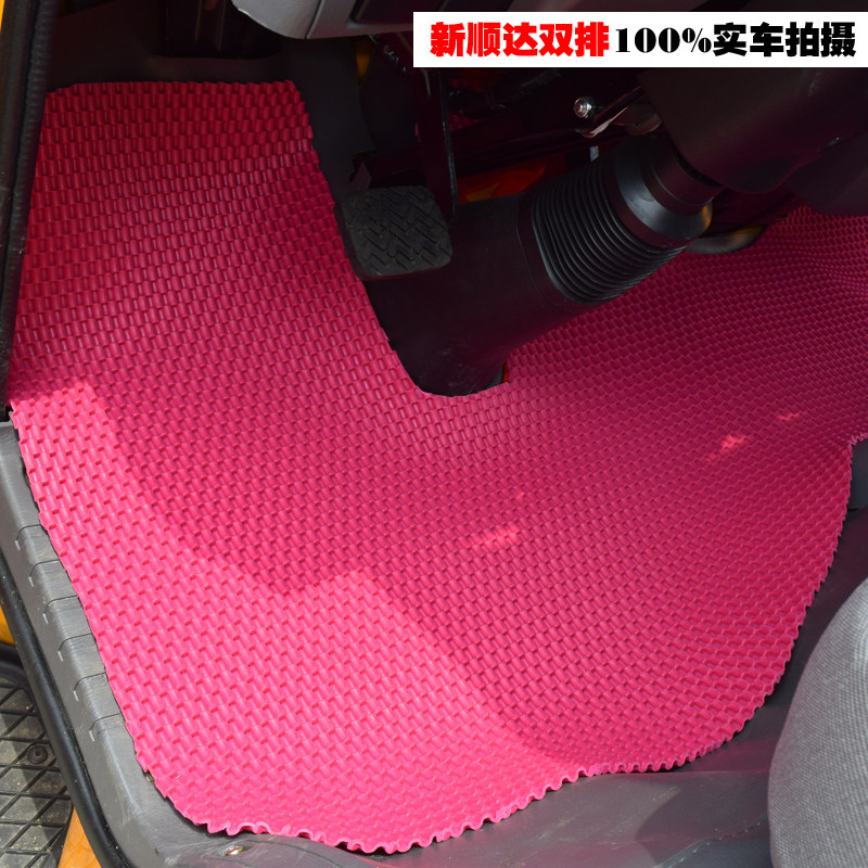 重汽豪曼h3w豪沃统帅皮革脚垫