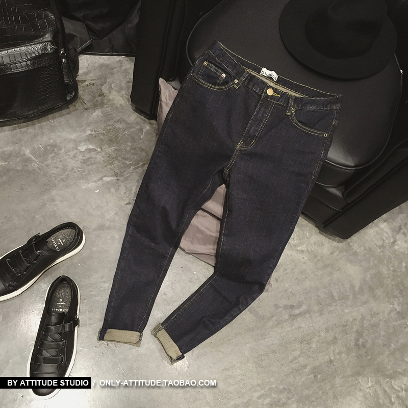 Jeans pour jeunesse pieds Slim pour Quatre saisons - Ref 1481757 Image 1