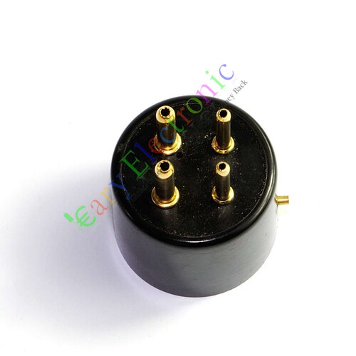 管座外直径34.5mm  内孔直径30.5mm   管基高度27.5mm 适用 300B 2A3 811 274等4脚电子管