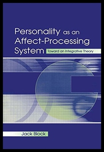 Affect System Personality Processing Towar 预售