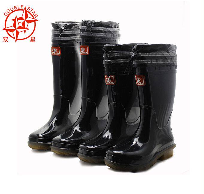 Chaussures - bottes caoutchouc homme DOUBLE STAR - semelle tendon - Ref 962810 Image 1