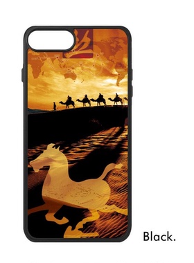 适用于iPhone路丝绸之路地图骆驼Xr手机壳max678plus11手机保护套