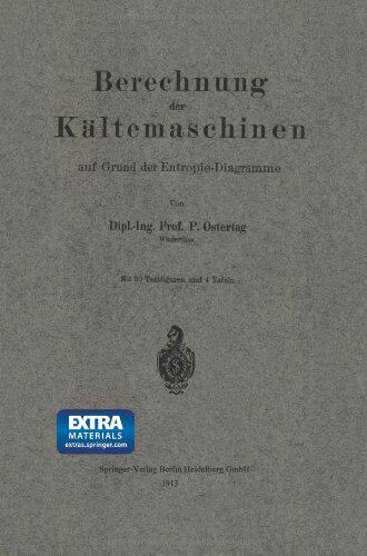 【预订】Berechnung Der Kaltemaschinen Auf Gr...