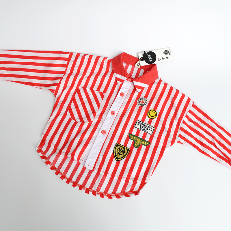 Chemise enfant à manche longue - Ref 2083022 Image 1