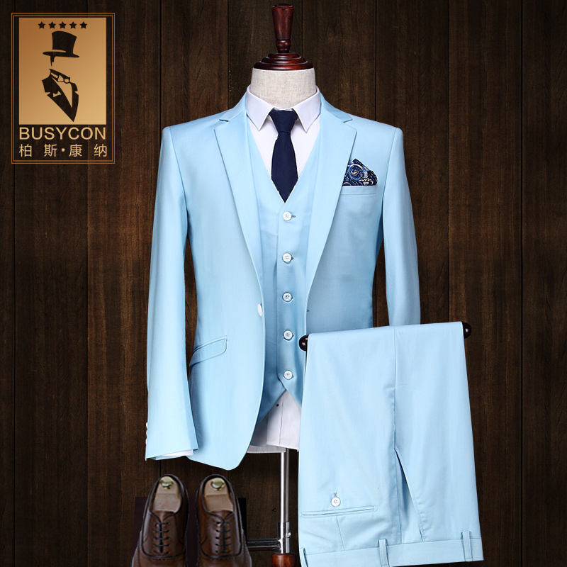 Costume homme BUSYCON en polyester pour printemps - Ref 1558810 Image 1