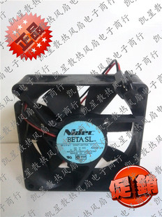 24V 大风量 D08T 变频器风扇 8CM 24TS4 8025 全新NIDEC 0.26A