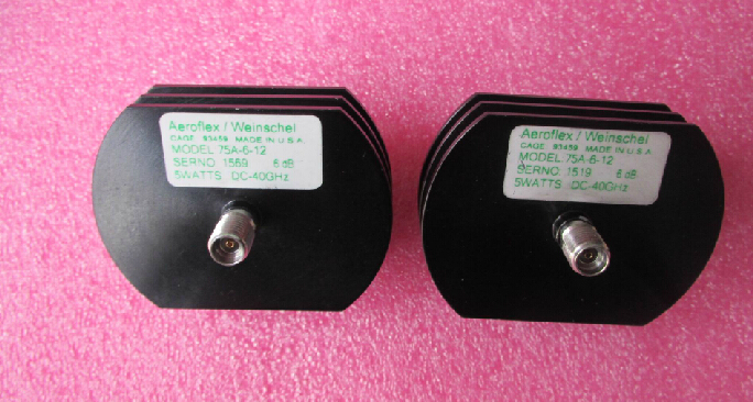 weinschel 75A-6-12 6dB DC-40GHz 2.92mm 5W 同轴固定衰减器