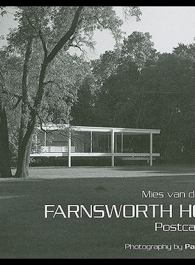 【预售】Farnsworth House Postcard Book