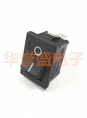 台湾HONGJU 进口船型翘板开关MR-1-110-C5N-BB 2脚2档 银触点