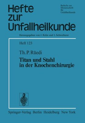 【预订】Titan Und Stahl in Der Knochenchirurgie