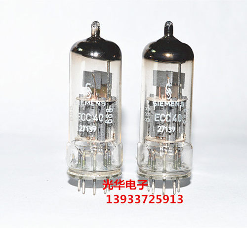 全新西门子ECC40电子管 加转换座可替代6SN7 CV181 5692