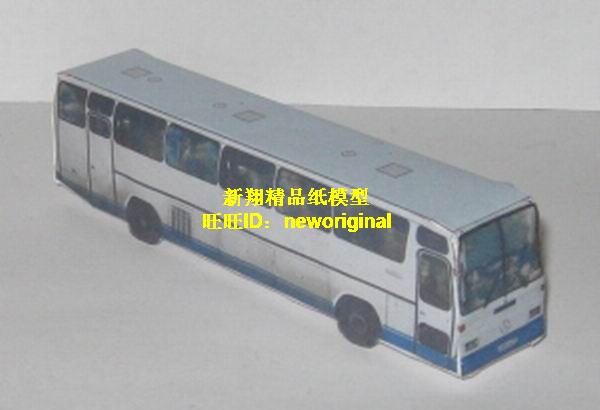 欧洲 德国 柏林 公交车 旅游车 旅游巴士 旅行车 简易 客车 模型