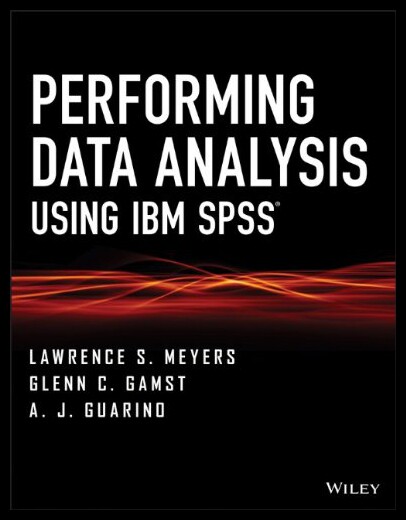 【预售】Performing Data Analysis Using IBM SPSS