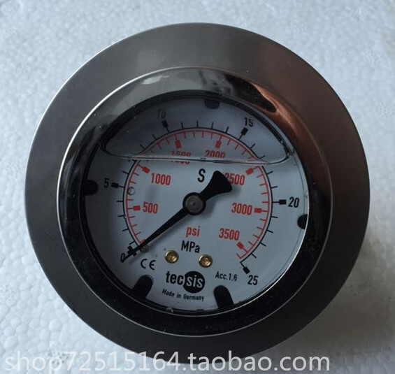 25MPA压力表海天注塑机TECSIS
