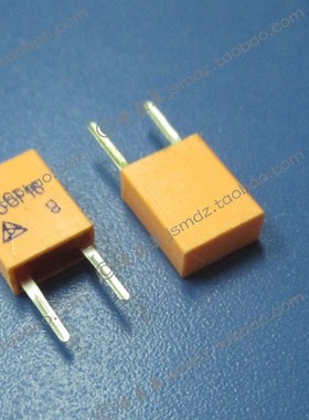直插陶瓷晶振滤波器CSB455F16 黄色两脚 现货直接拍下