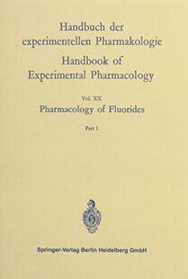 Part Fluorides 预订 Pharmacology
