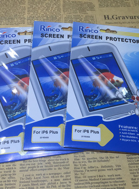 Rinco凌高适用步步高Y11 X1手机屏幕保护膜 索尼L36i手机透明膜