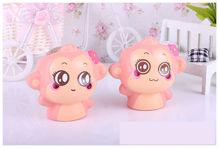 办公室桌面装饰 创意盆栽悠嘻猴草种植物 长草头娃娃迷你卡通盆景