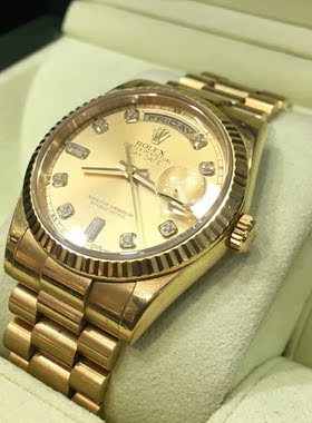 98新 金捞 星期日历型系列118238A-83208腕表手表