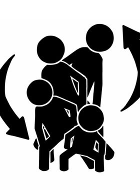 绮丽屋日本动漫周边搞笑火柴人魔性车贴墙贴电脑贴满百包邮淘金币