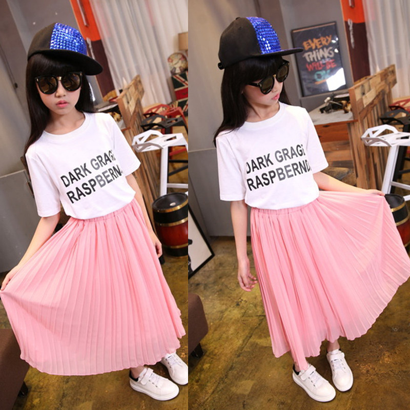 Jupe enfant en mousseline de soie - Ref 2051105 Image 1