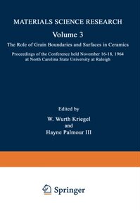 【预订】The Role of Grain Boundaries and Sur...