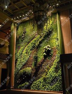 饰绿色植物墙体 仿真植物墙垂直绿化花园博物馆饭店酒店商店墙面装