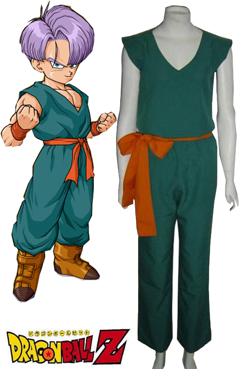 七龙珠Z特兰克斯幼年装动漫Cosplay男装/假发套装