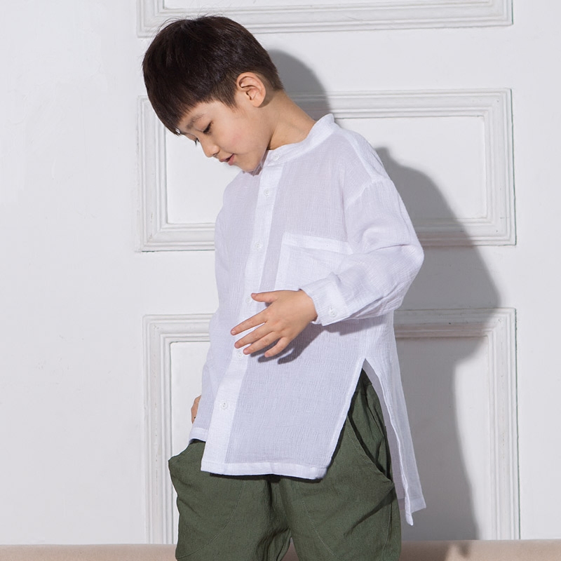 Chemise garcon à manche longue - Ref 2075062 Image 3