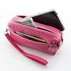 the republic of korea ultra-large capacity Ladies Cross section Mobile phone bag zipper have cash less than that is registered in the accounts Hand wallet Waterproof change