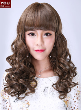 wigs2you齐刘海甜美风减龄假发套
