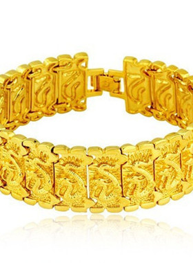 厂家正品男款龙手链手链表链手链宽手链龙纹手链龙爆酷手链