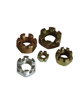 槽母 开槽螺母 GB/T9459细牙槽型螺母M8*1/M10*1.25/12*1.25