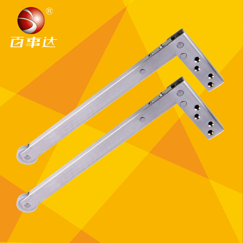 百事达不锈钢顺位器 顺门器 防火门闭门器 双开门顺序器通道门