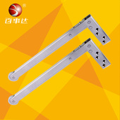 双开门顺序器通道门 防火门闭门器 百事达不锈钢顺位器 顺门器