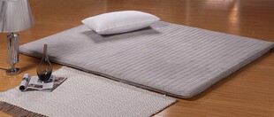 抗菌防臭竹碳多功能可折叠压不塌厚床垫尺寸订制送枕芯褥套