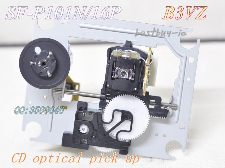 国产全新SF-P101N机芯16针 CD VCD带珠转盘EP-C101N 16P通用