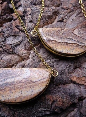 玛瑙红绿宝萤石项链