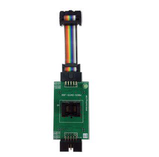 《原装正品》 台湾岱镨 Dediprog 烧录座 BBF-QUAD-8W