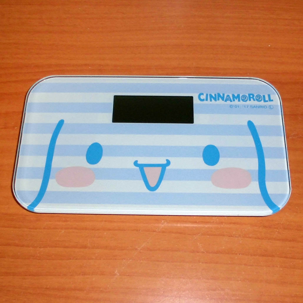 日本Sanrio正品Cinnamoroll玉桂狗 迷你電子體重計人體秤