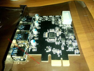 高端 PCI-E 转 USB3.0扩展卡 第三代 NEC芯片 D720201 4口